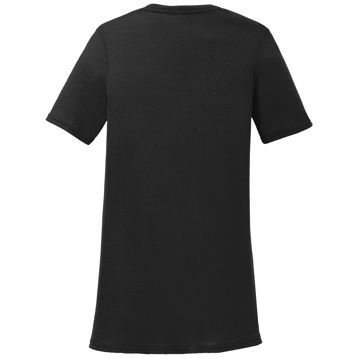 Port & Company Women's Stunning Jet Black Performance Blend V-Neck Tee
