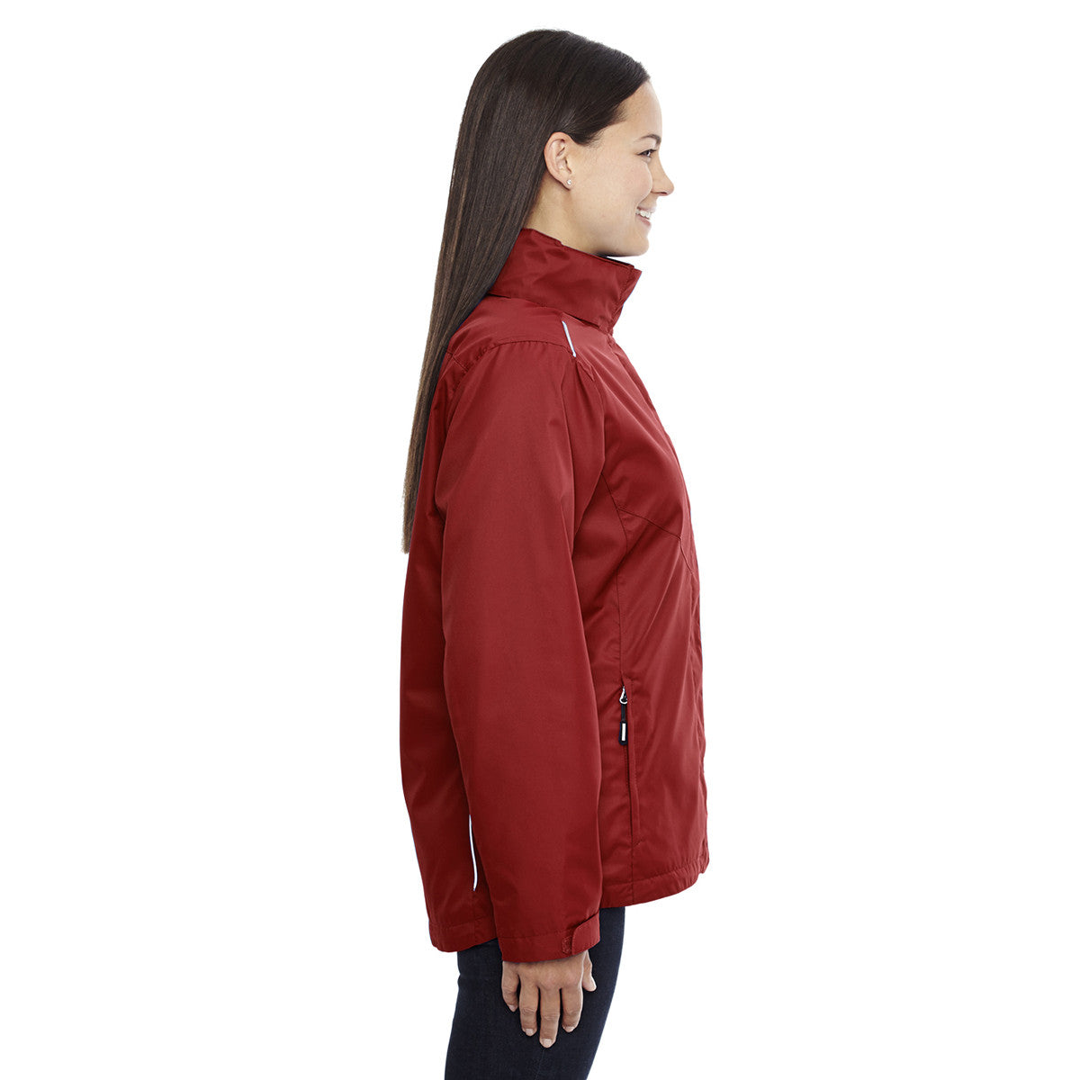 Core 365 Women's Classic Red Region 3-in-1 Fleece-Lined Jacket: Your Ultimate Cold-Weather Companion