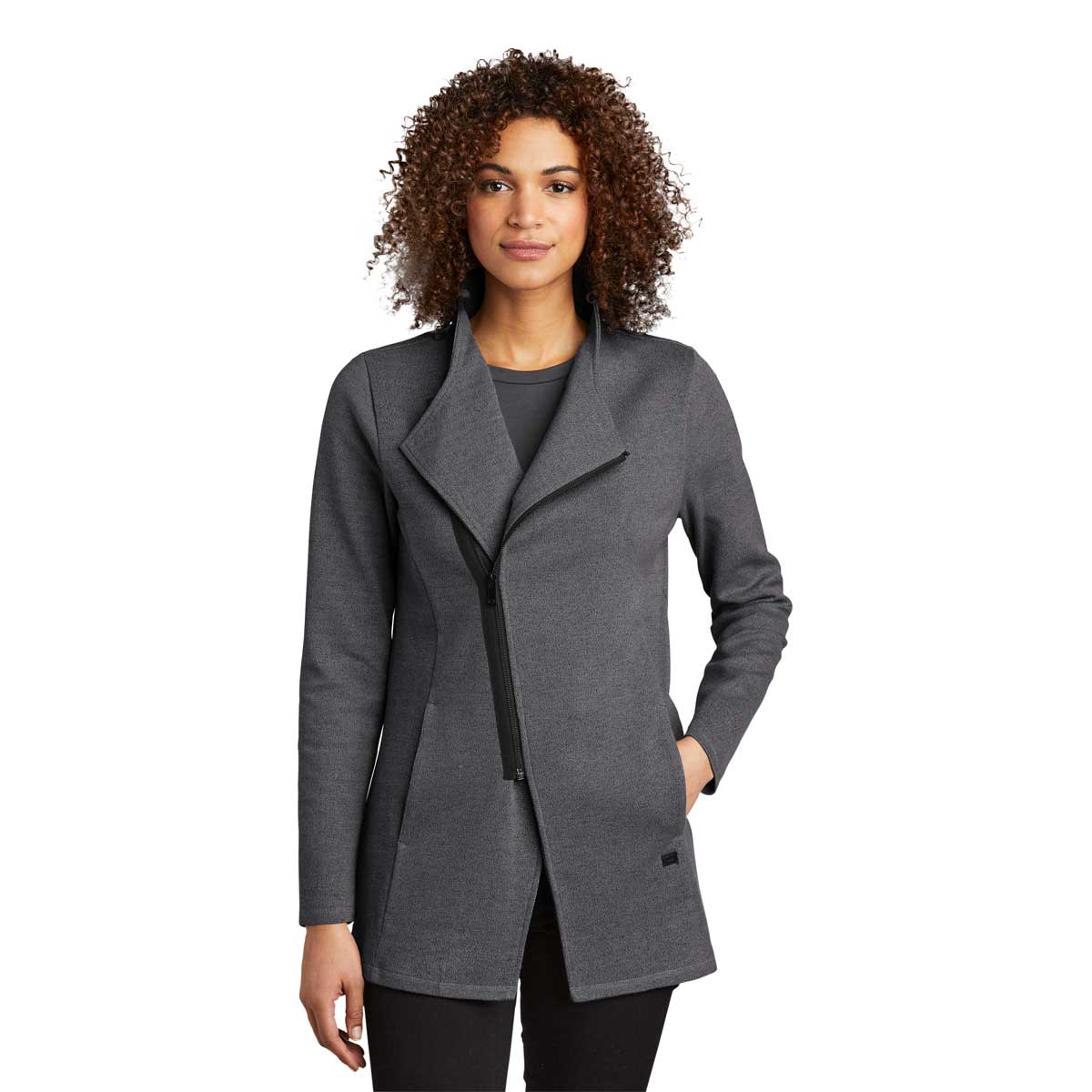 OGIO Women's Blacktop Heather Transition Quarter Zip: Stylish & Versatile