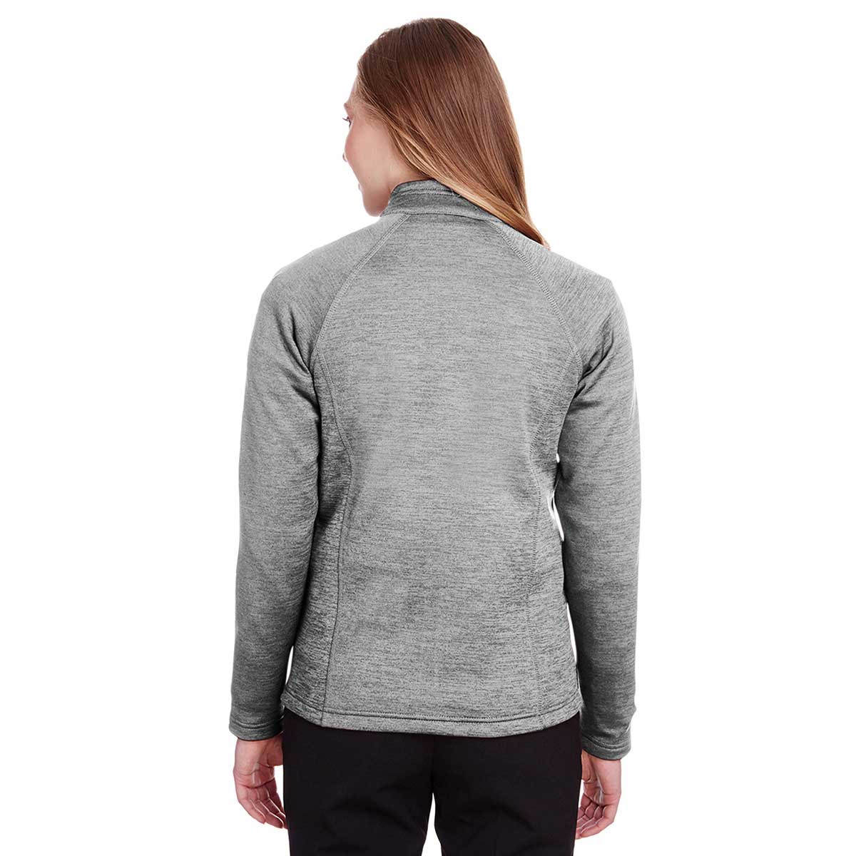 North End Women's Flux 2.0 Full-Zip Jacket - Light Heather/Carbon