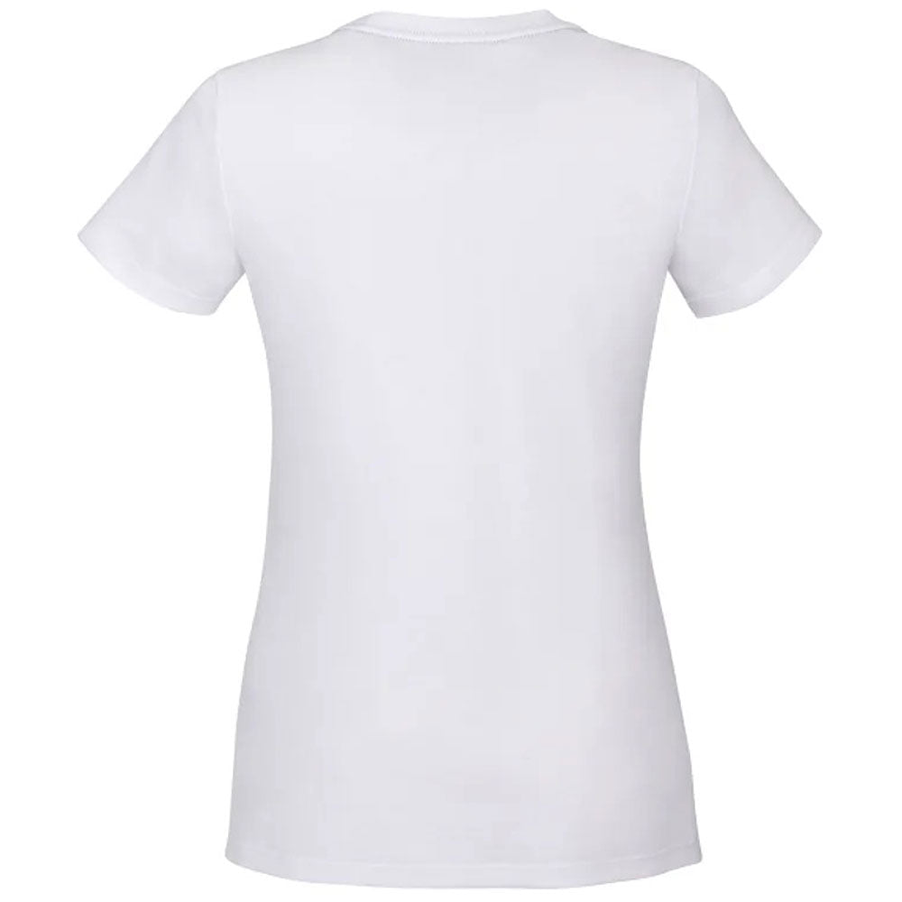 Elevate Women's White Somoto Eco Short Sleeve Stylish Tee