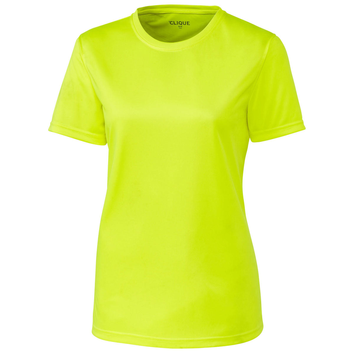 Clique Women's High-Visibility Yellow Spin Jersey Tee - Stand Out in Style!