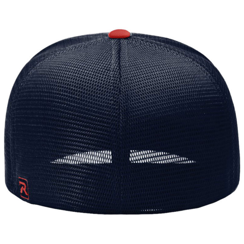 Richardson Navy/Red R-Flex Pulse Mesh Hat: A Patriotic Blend