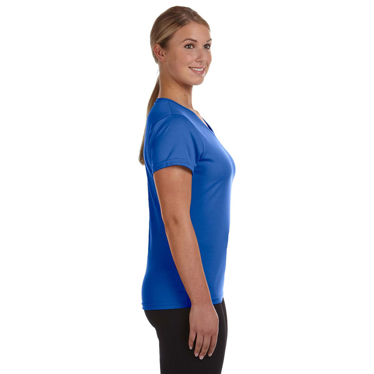 Augusta Sportswear Women's Royal Wicking T-Shirt - A Must-Have for Active Ladies