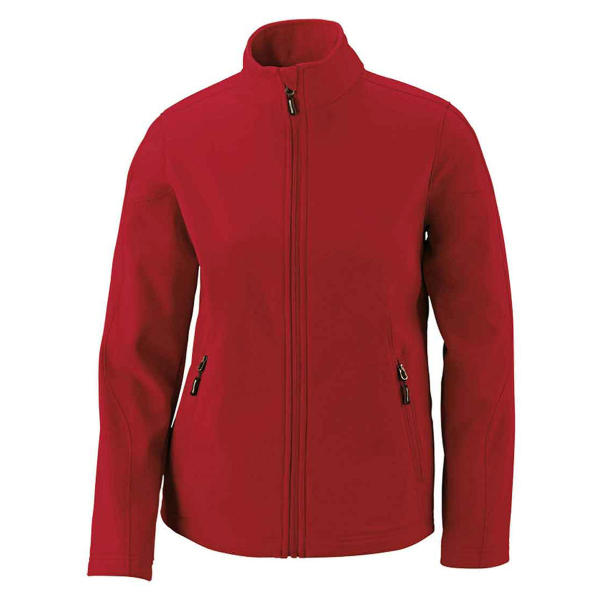 Core 365 Women's Stunning Red Cruise Two - Layer Fleece Bonded Soft Shell Jacket