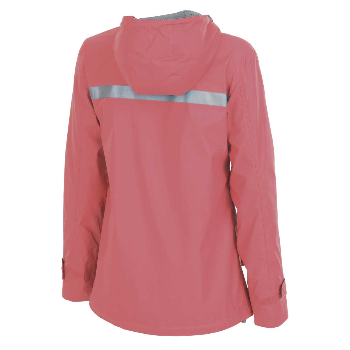 Charles River Women's Stunning Mauve/Reflective New Englander Rain Jacket - Your Ultimate Weather Companion