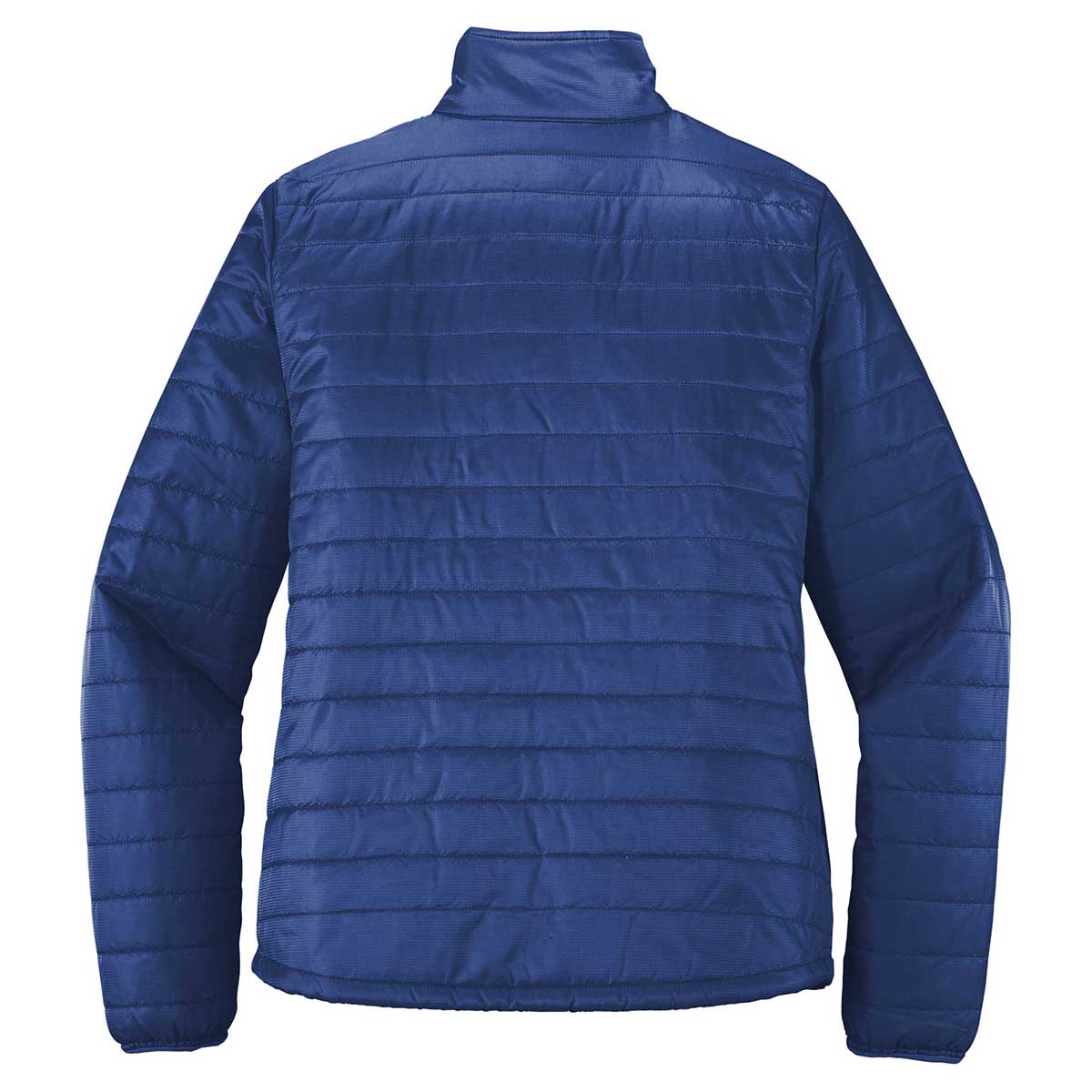 Port Authority Women's Stunning Cobalt Blue Packable Puffy Jacket - Stay Warm in Style!