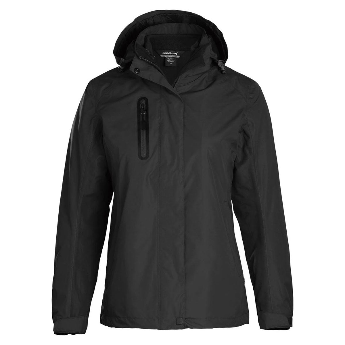 Landway Women's Stylish Black Pathfinder 3-in-1 Parka - Your Winter Essential