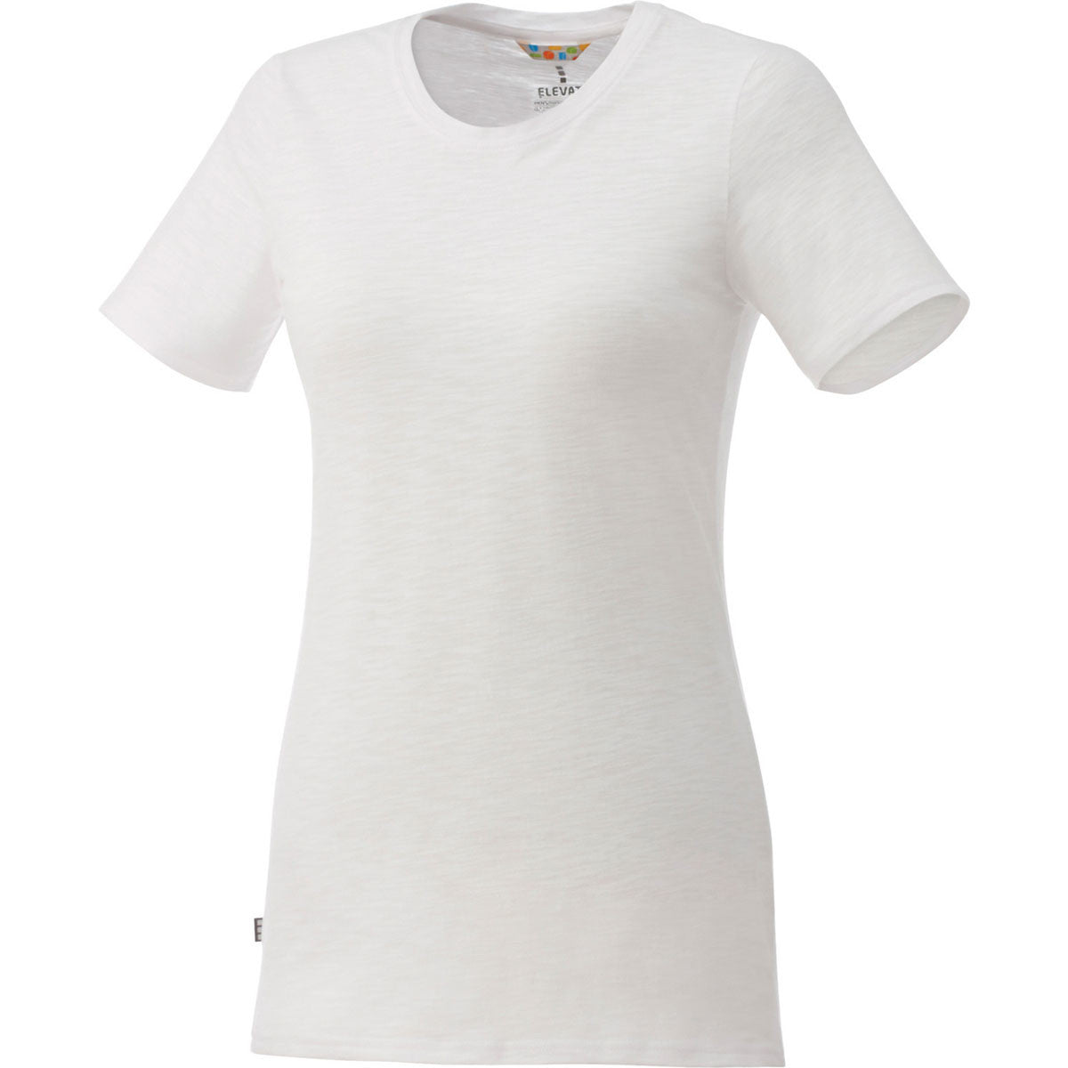 Elevate Women's Stunning White Sarek Short Sleeve T-Shirt