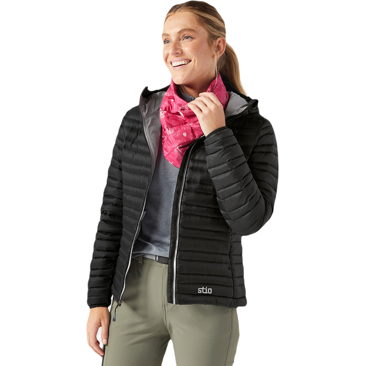 Stio Women's Abyss Pinion Down Hooded Jacket - Your Four - Season Fashion Adventure Essential