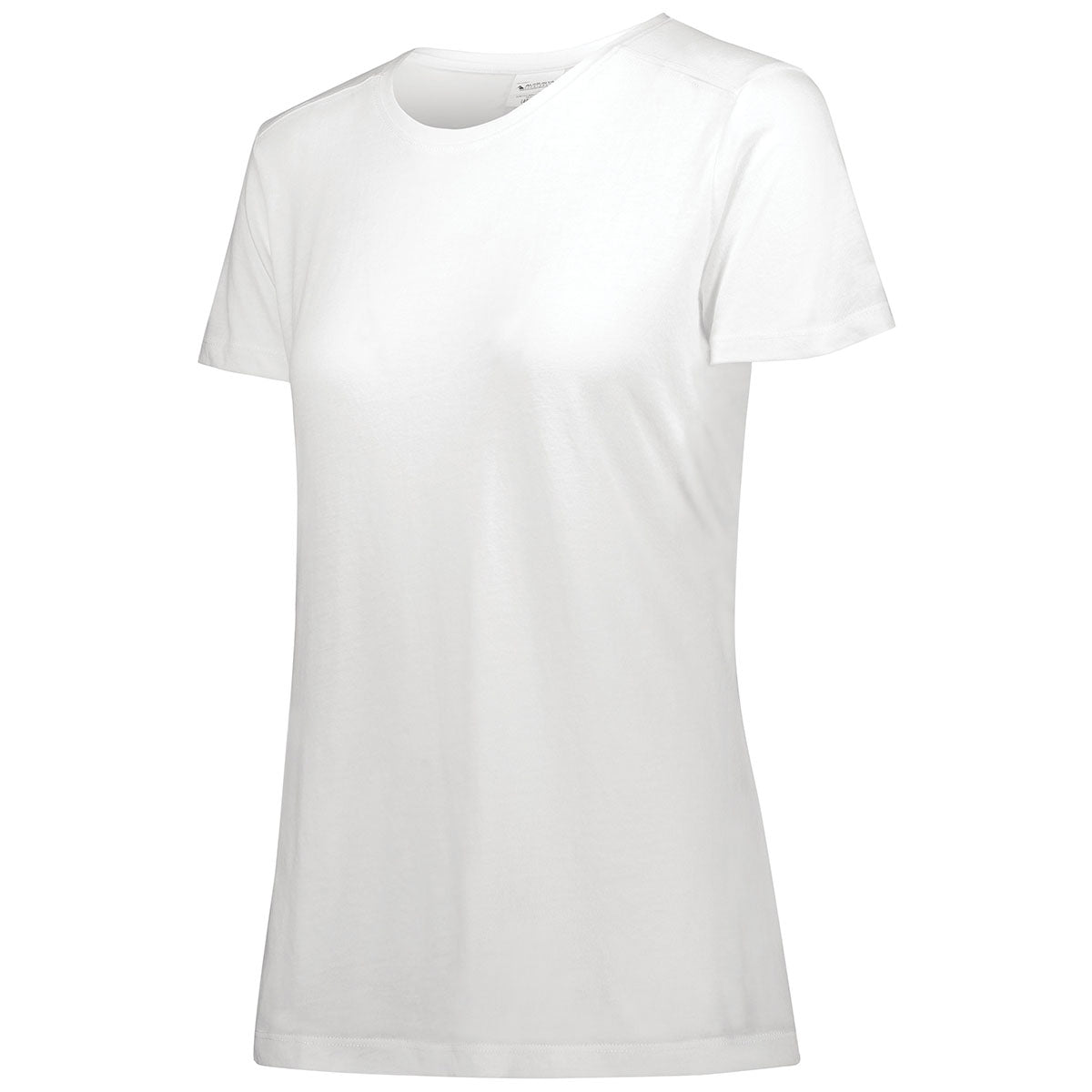 Augusta Sportswear Women's Stylish White Tri-Blend Tee