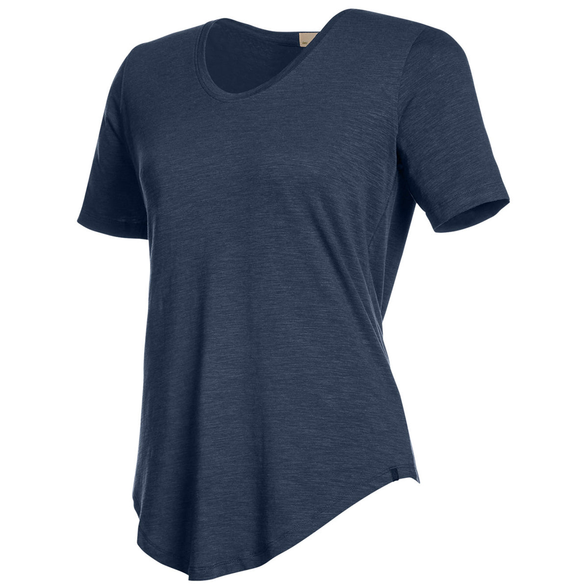 tasc Women's Stylish Navy Longline T-Shirt - Customizable for a Stunning Look