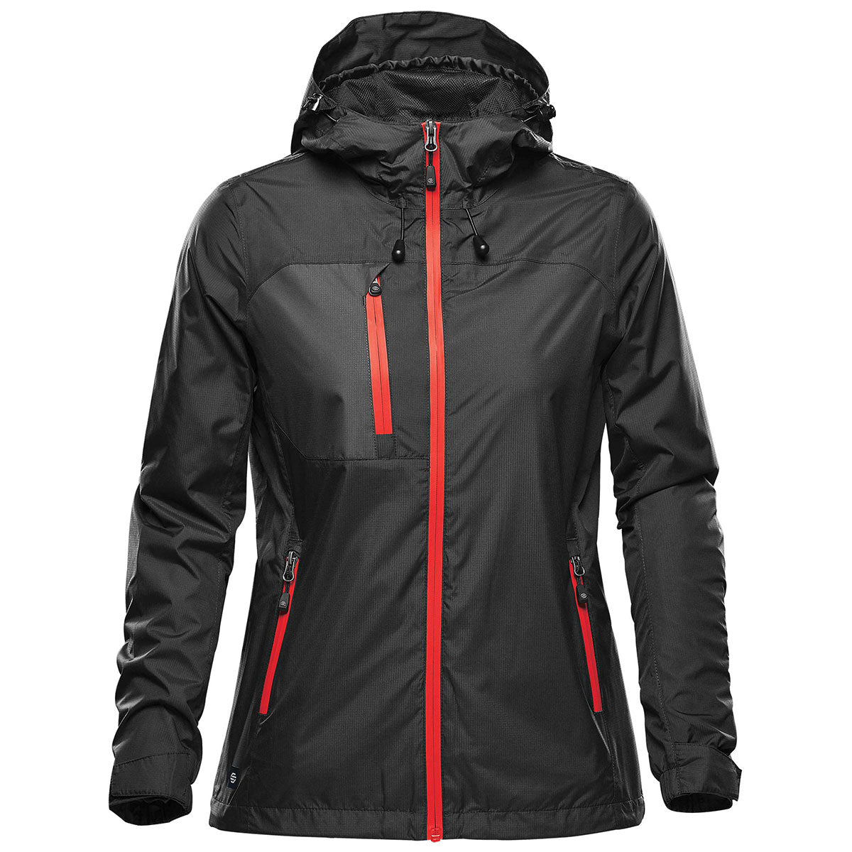 Stormtech Women's Stunning Black/Bright Red Olympia Shell