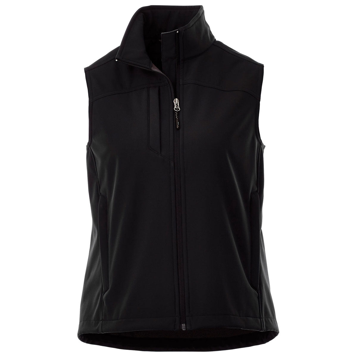 Elevate Women's Stylish Black Stinson Softshell Vest - The Perfect Gift!