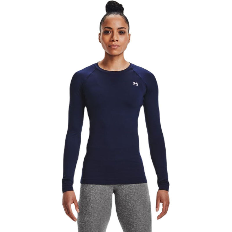 Under Armour Women's Stunning Midnight Navy/White Authentics Crew