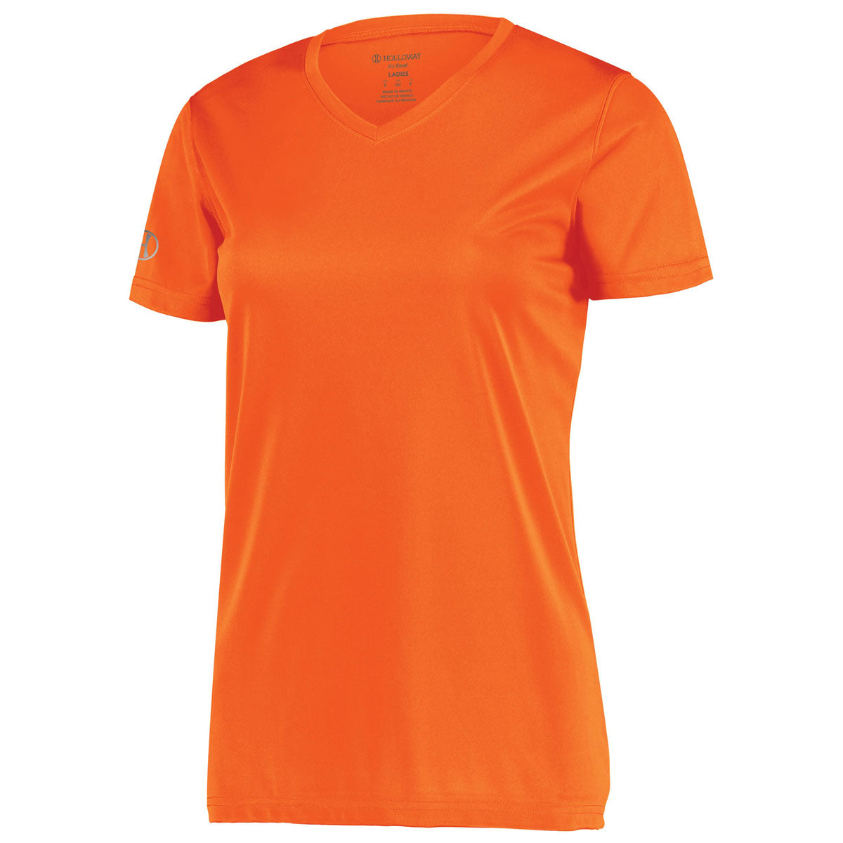 Holloway Women's Stunning Electric Orange Momentum Tee - Grab Yours Now!