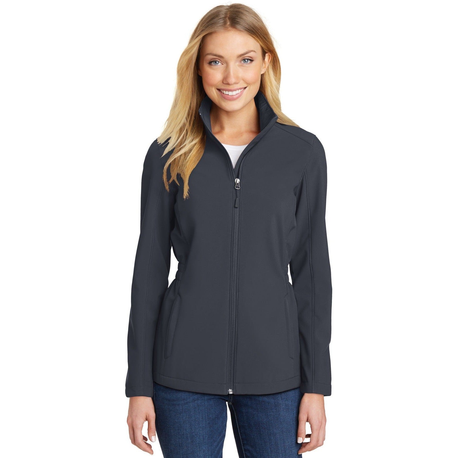 Don't Miss! Port Authority Ladies' Cinch-Waist Soft Shell Jacket - A Must-Have!