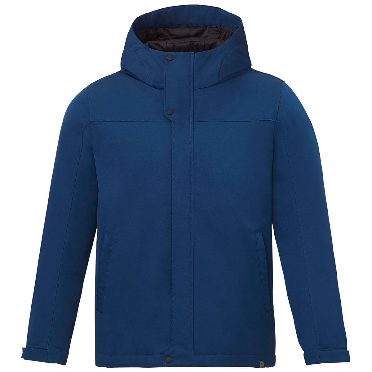 Elevate Men's River Blue Lena Eco Water-Repellent Insulated Hooded Jacket: Your Ultimate Cold-Weather Companion