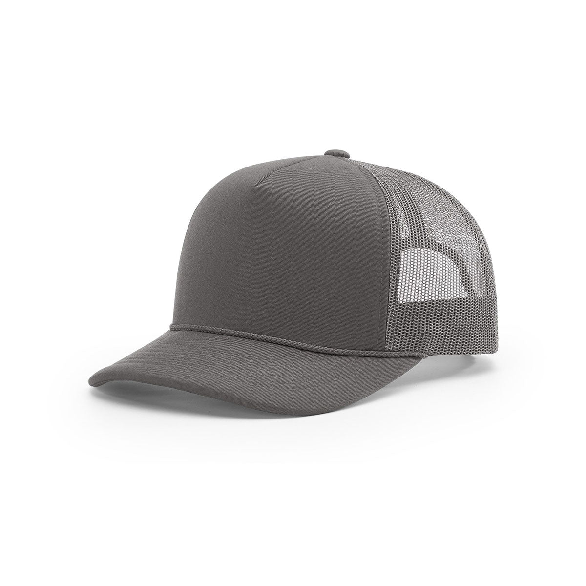 Richardson Charcoal Mesh Back Solid Foamie Trucker Hat - The Ultimate Style Statement
