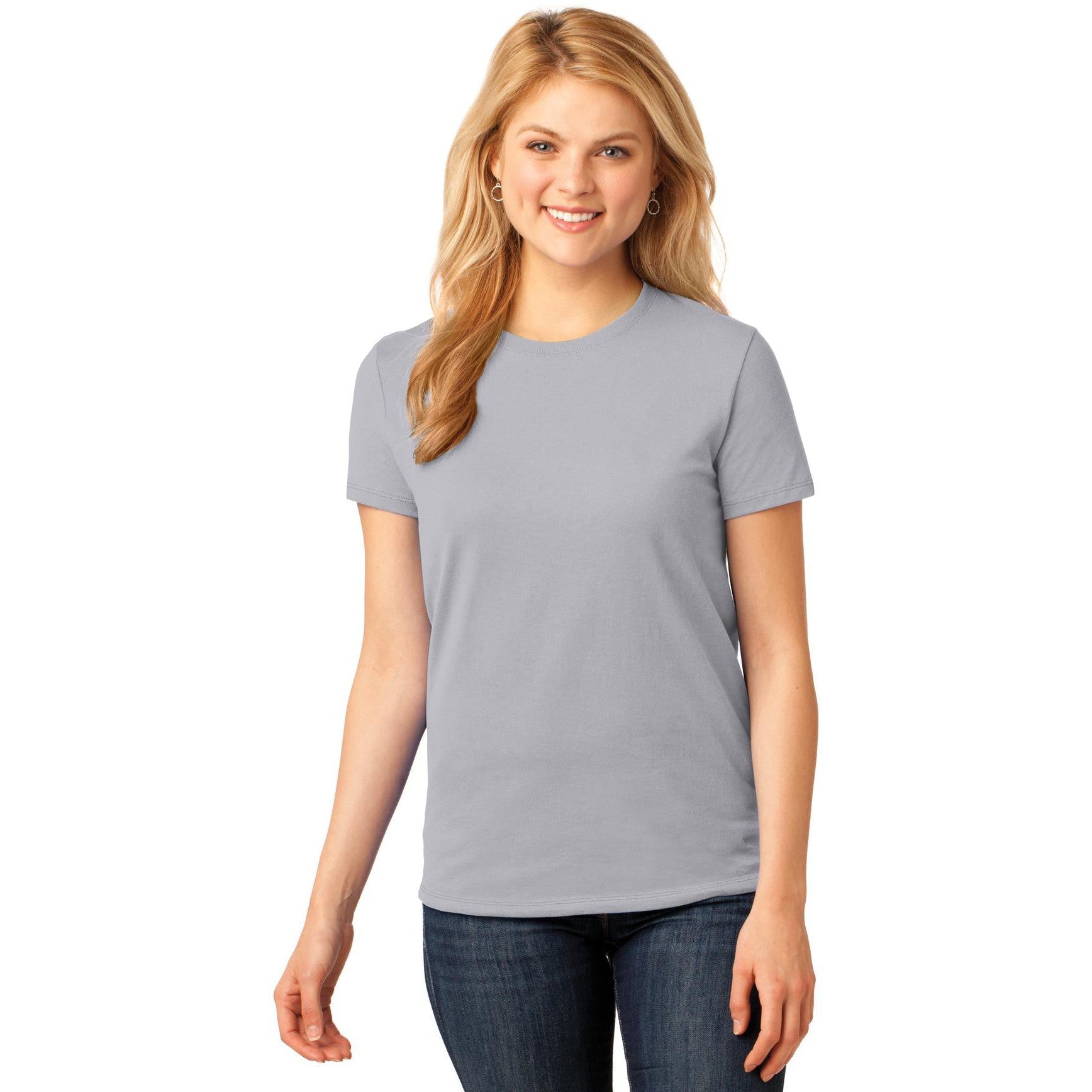 Hurry! Port & Company Ladies' Core Cotton Tee - Clearance Sale!