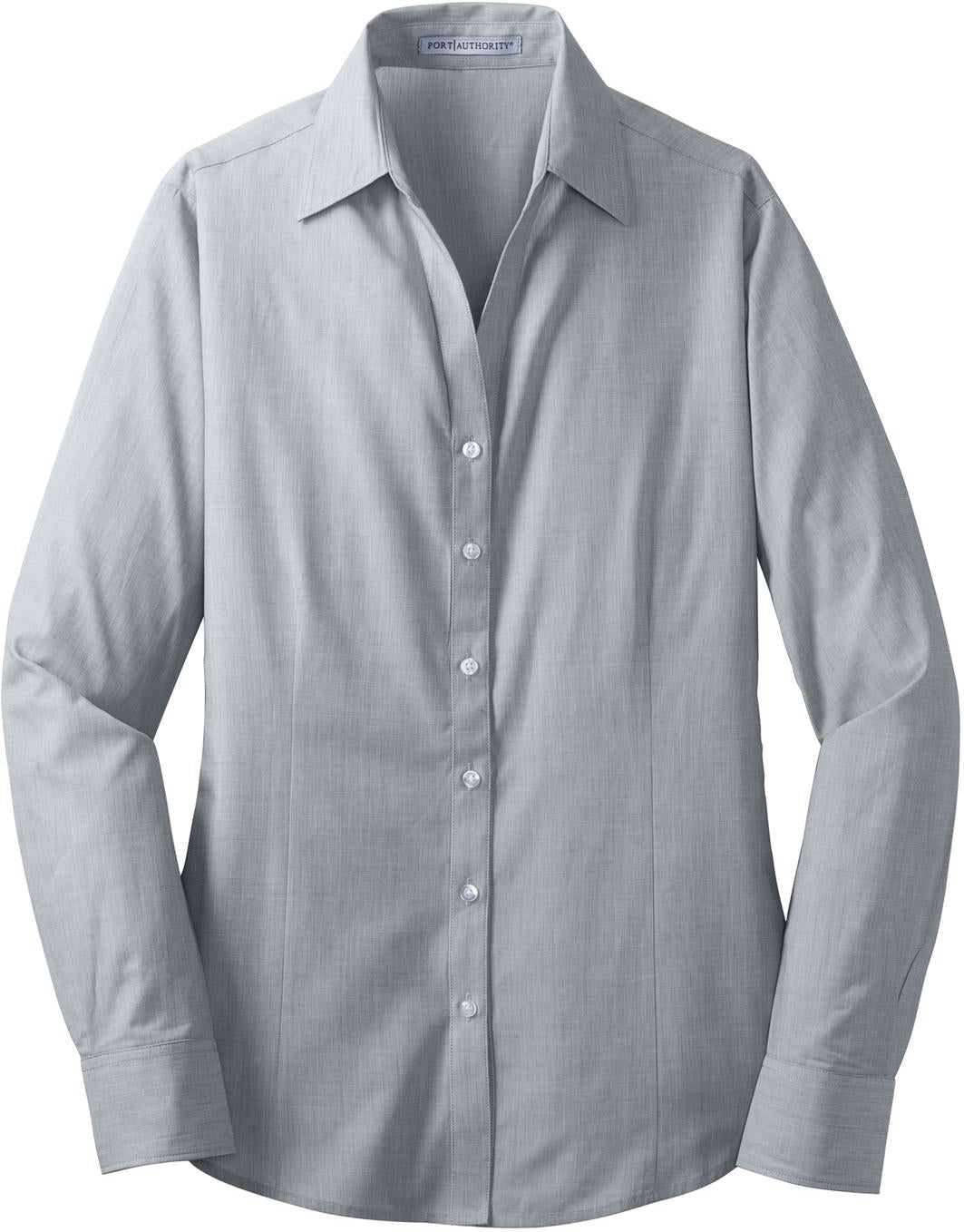 Don't Miss! Port Authority Ladies' Crosshatch Easy-Care Shirt - On Closeout!