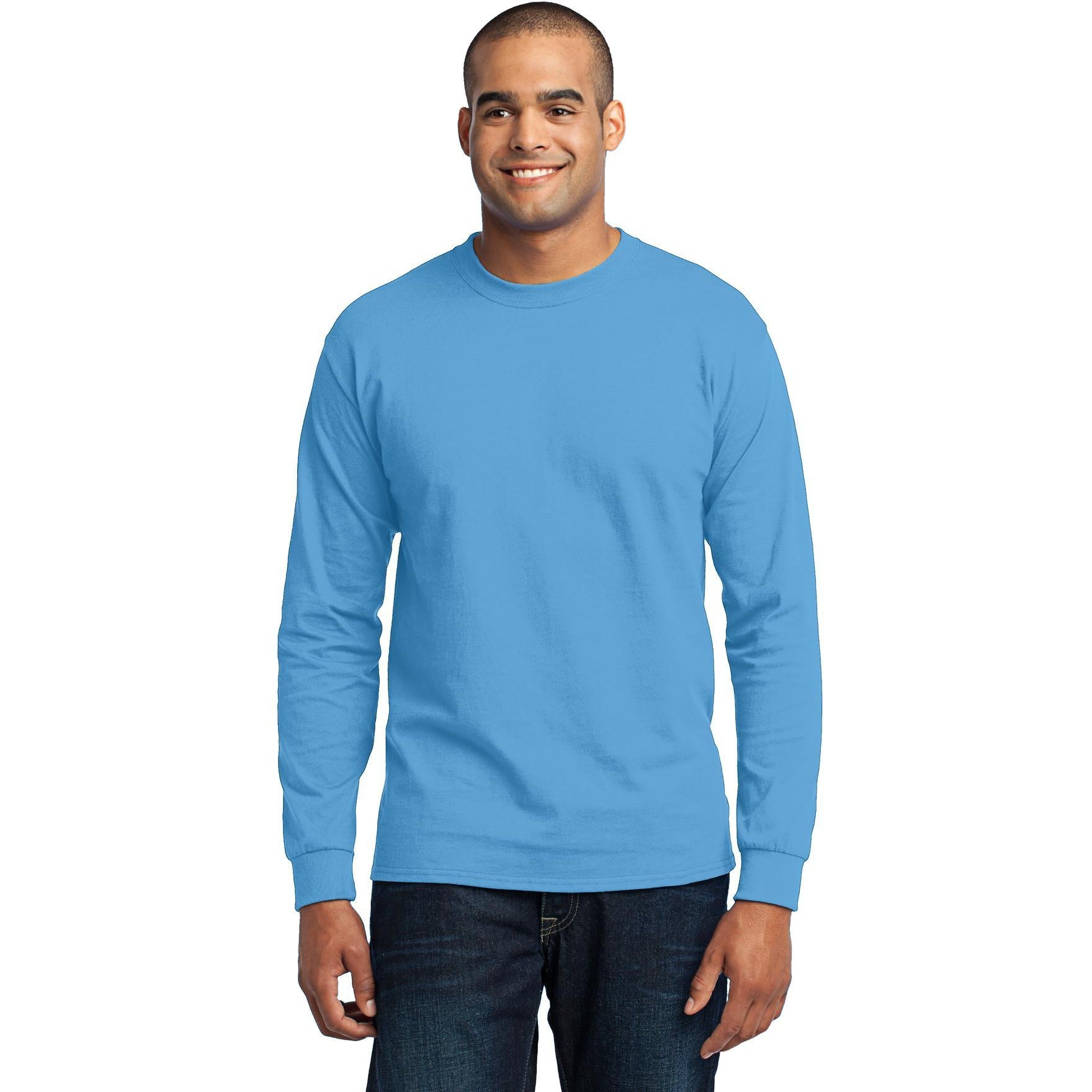Hurry! Closeout - Port & Company Tall Long Sleeve Core Blend Tee