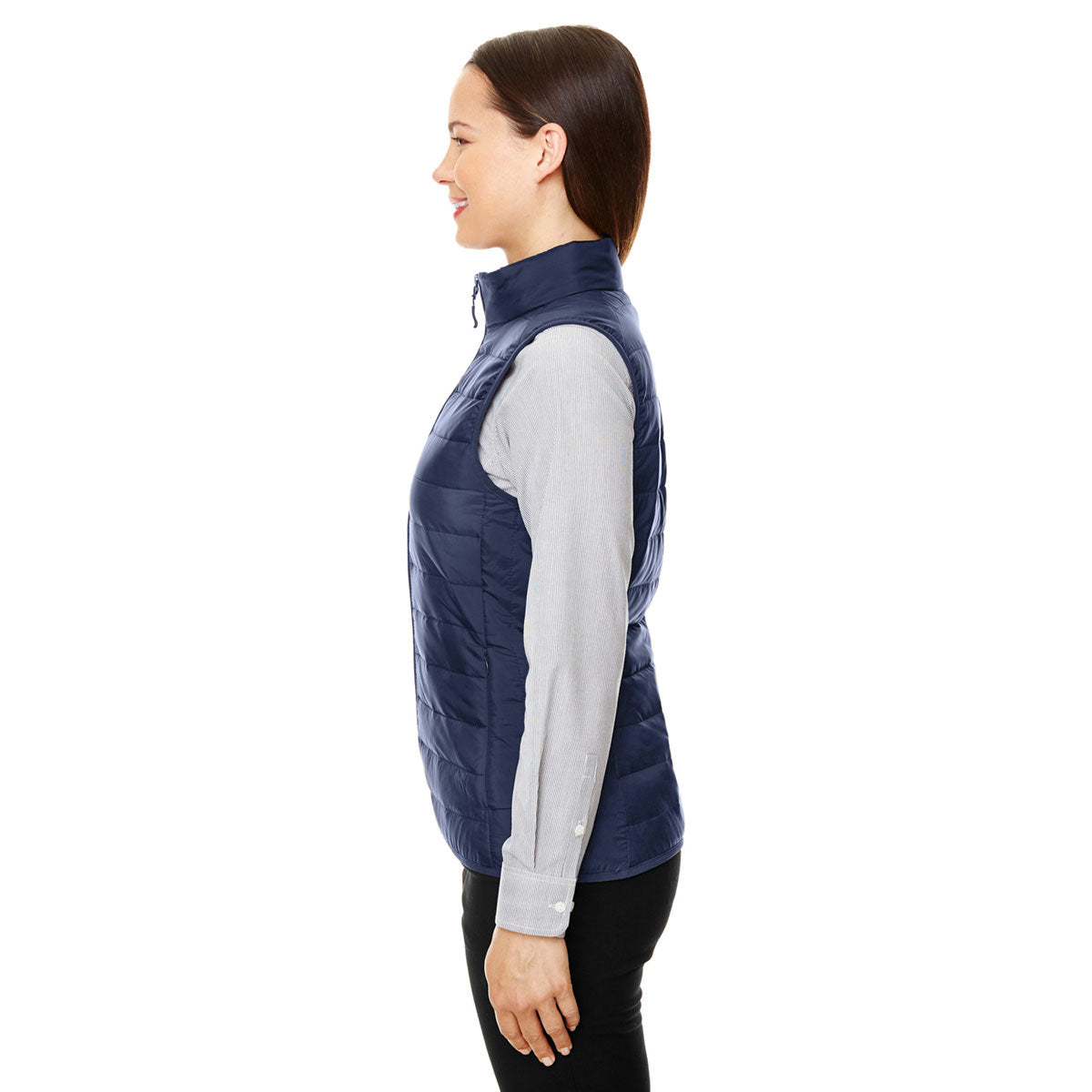 Core 365 Women's Navy Prevail Packable Puffer Vest: A Must-Have for Outdoor Enthusiasts