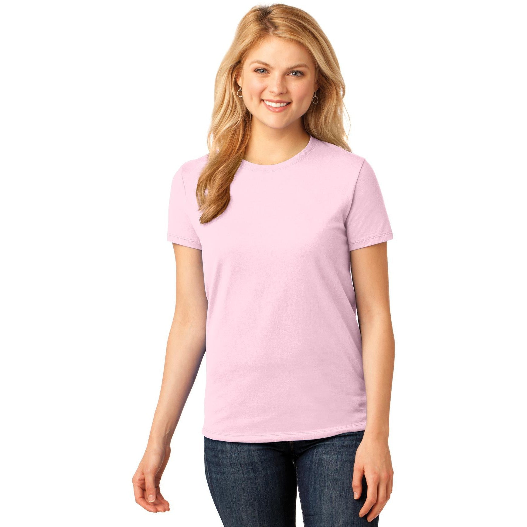 Hurry! Port & Company Ladies' Core Cotton Tee - Clearance Sale!