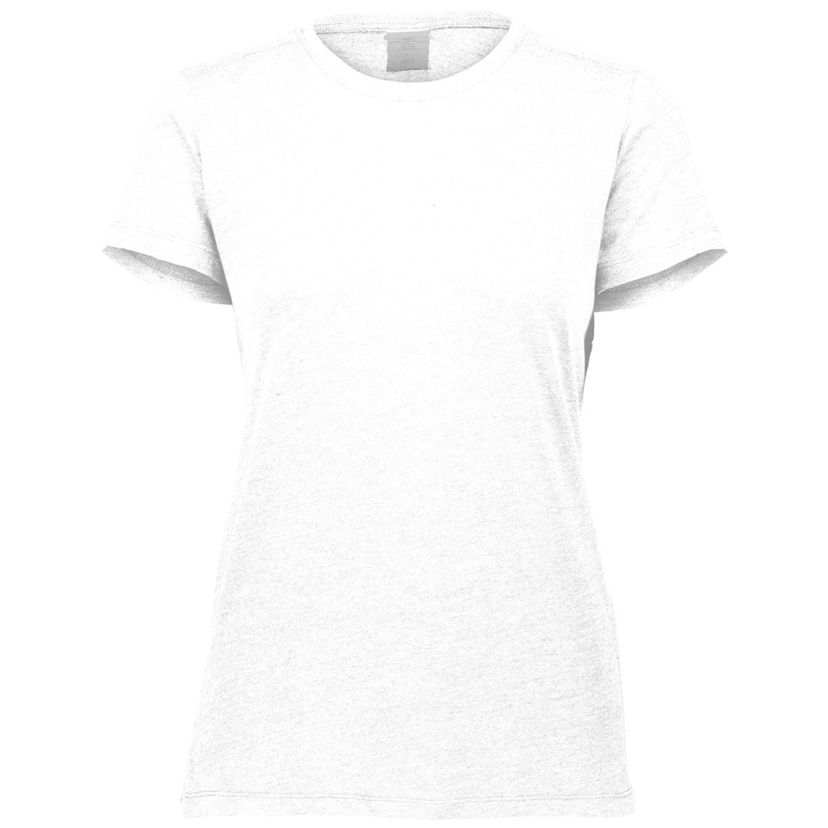 Augusta Sportswear Women's Stylish White Tri-Blend Tee