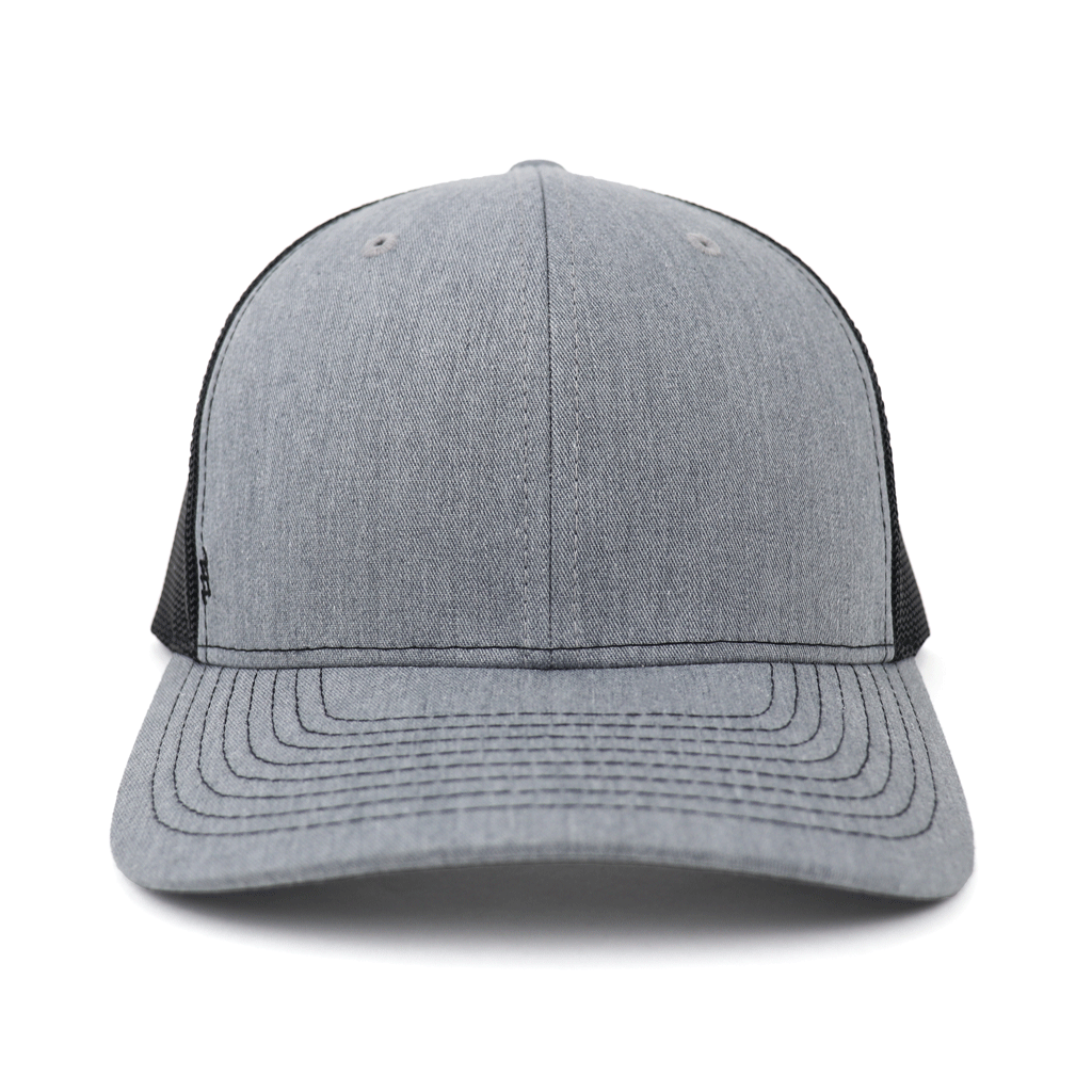 Zusa Heather Grey/Black Open Road Trucker Cap - The Ultimate Sustainable Headwear