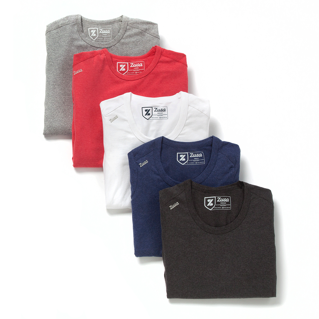 Zusa Women's Light Grey Heather Peachy Tee - The Ultimate Comfort!