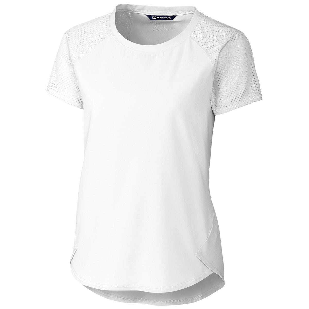 Cutter & Buck Women's Stunning White Response Active Perforated Tee