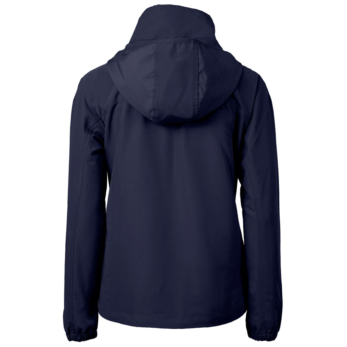 Cutter & Buck Women's Stylish Navy Blue Charter Eco Recycled Adventure Anorak Jacket