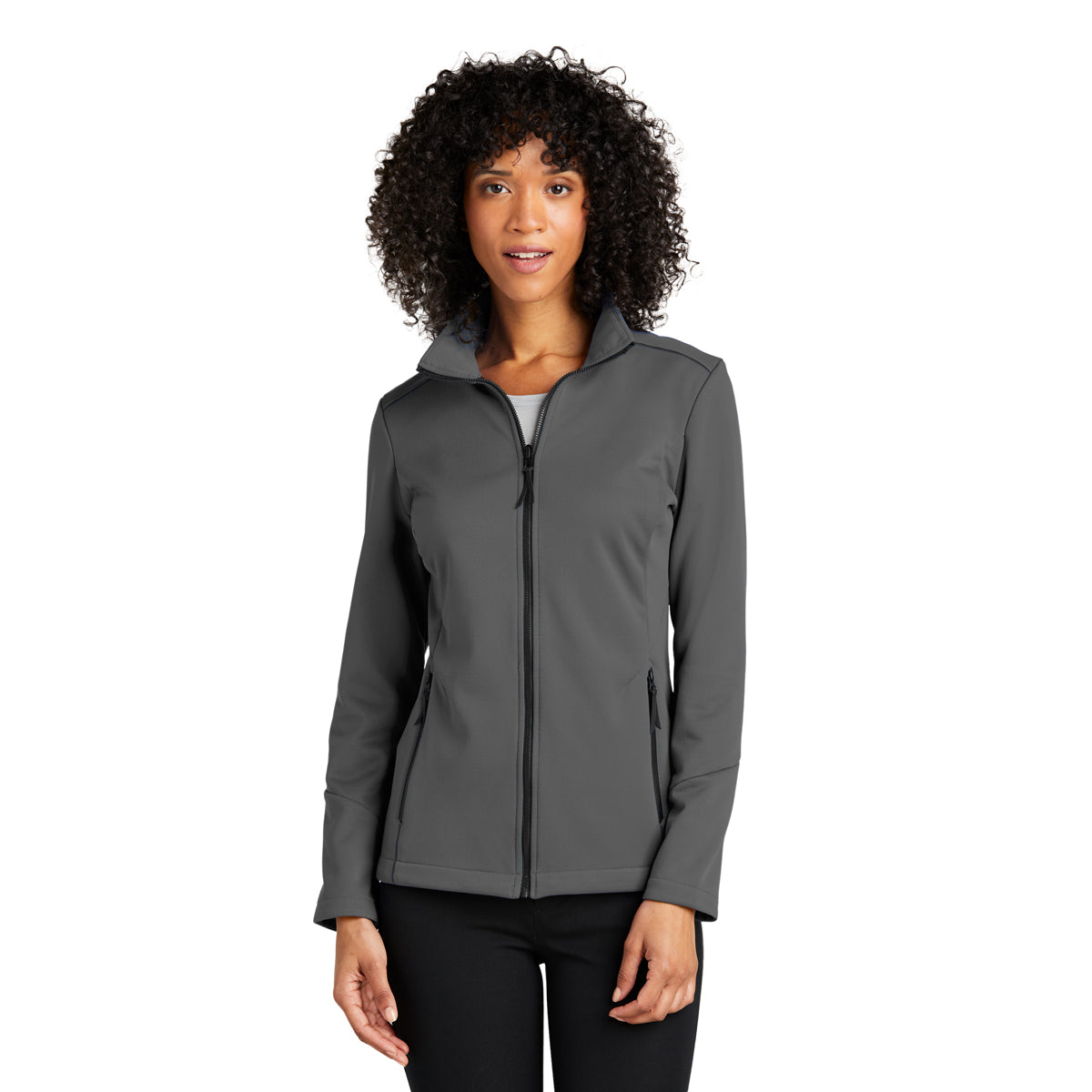 Port Authority Women's Stunning Graphite Collective Tech Soft Shell Jacket