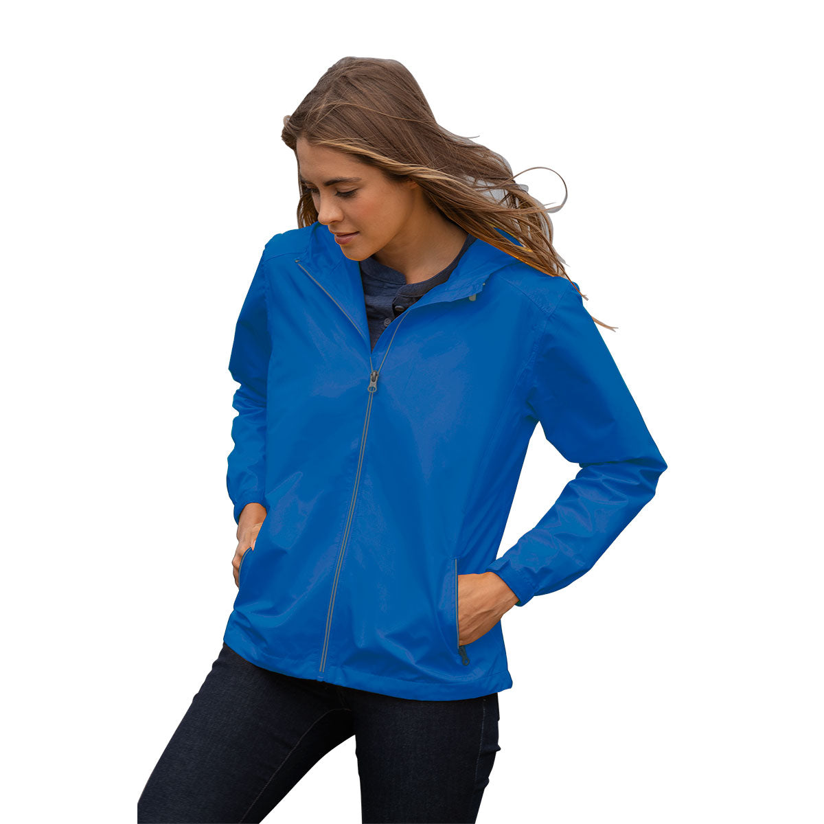Vantage Women's Royal Newport - The Ultimate Packable Rain Jacket