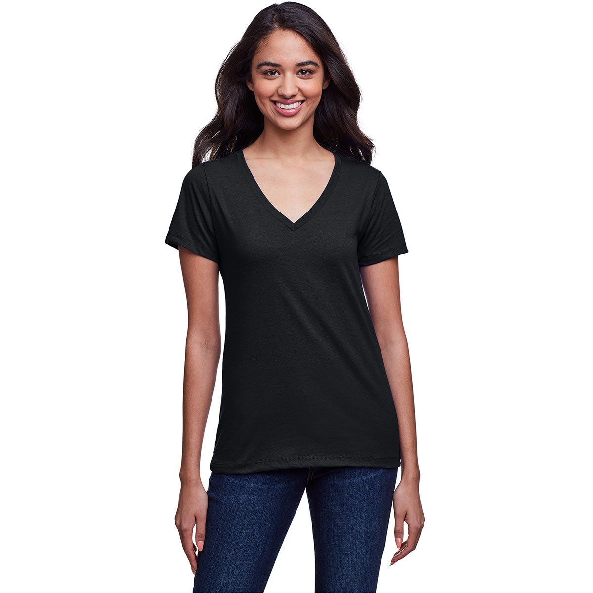 Next Level Women's Stylish Black Eco Performance T-Shirt