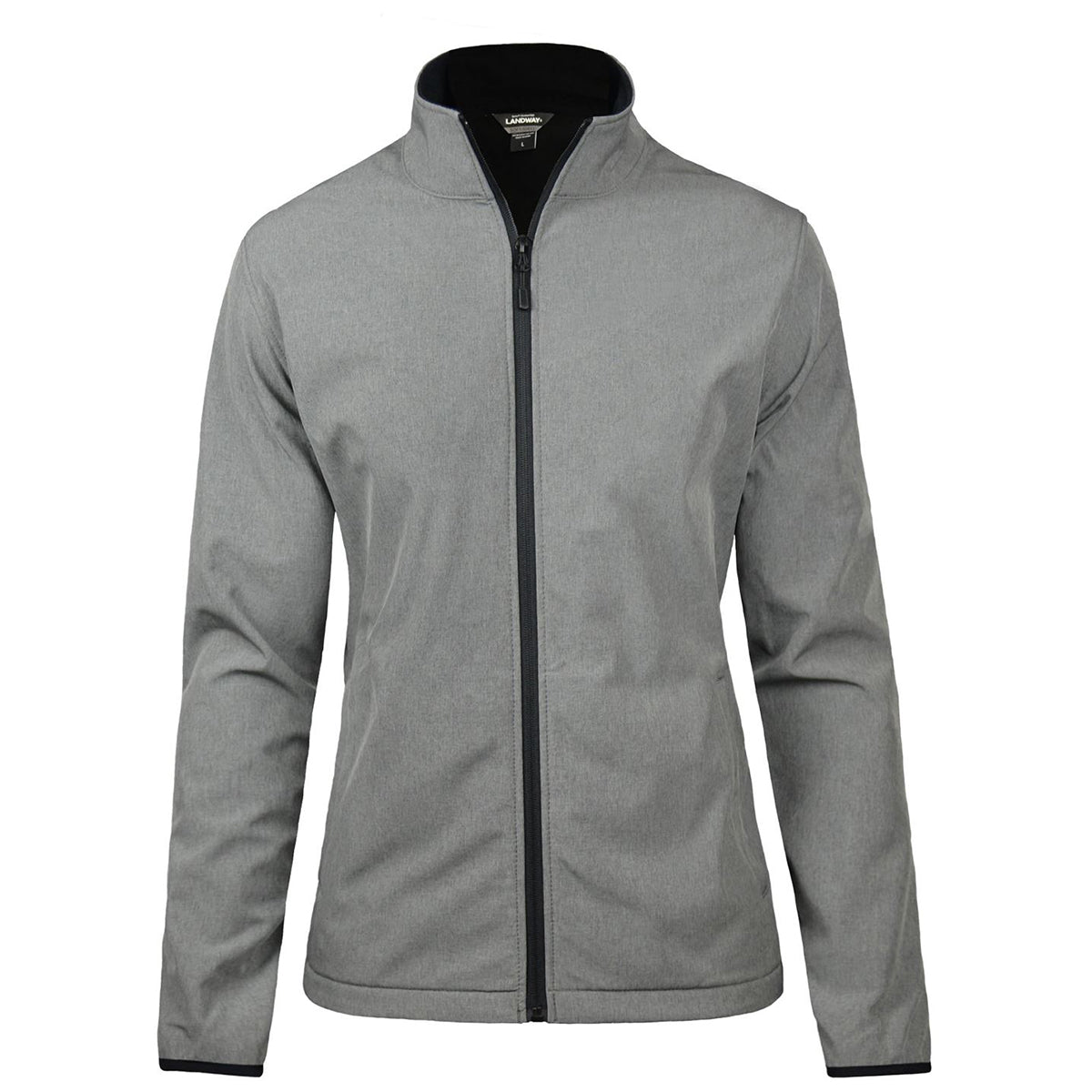 Landway Women's Stunning Heather Grey Alta Soft-Shell Jacket