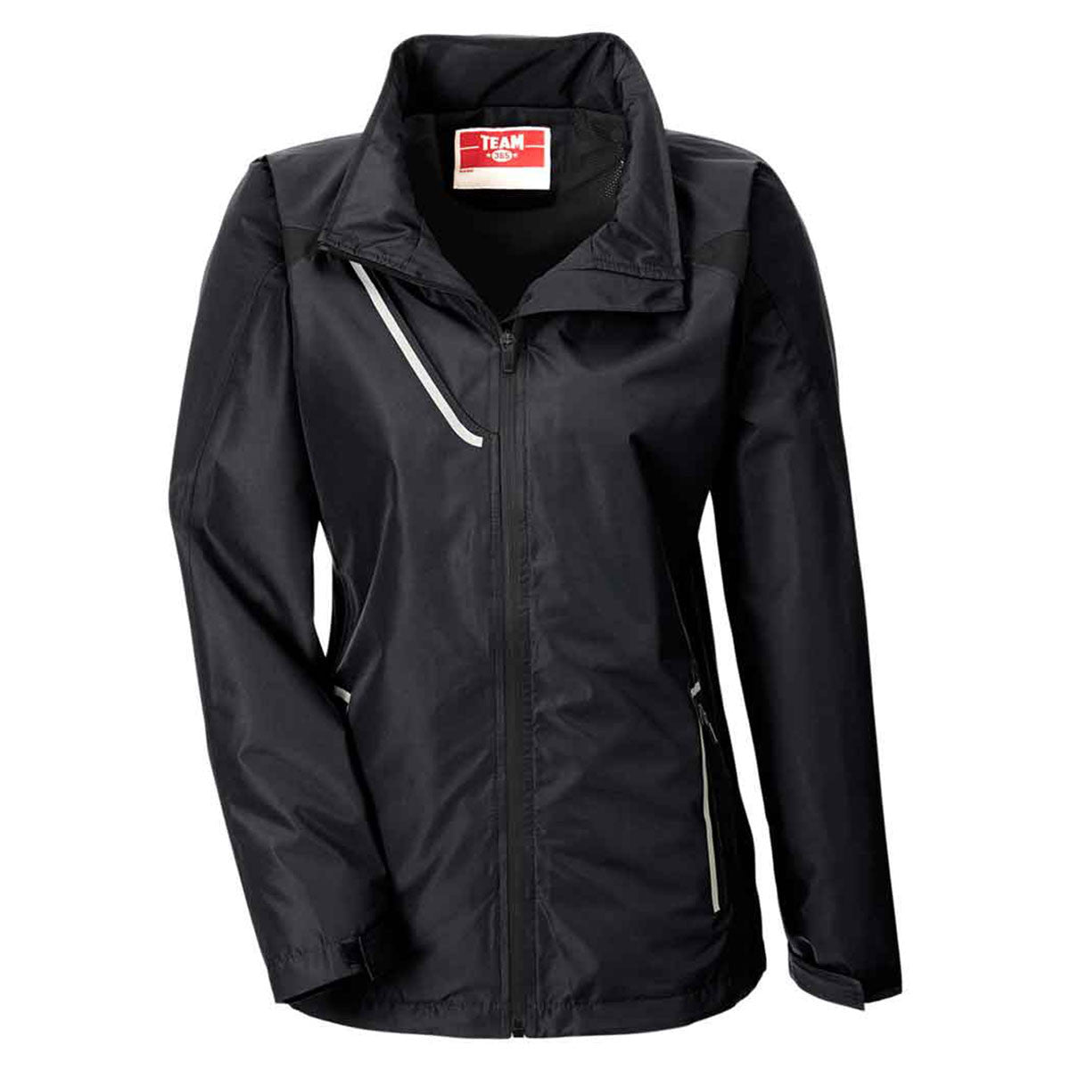 Team 365 Women's Stylish Black Dominator Waterproof Jacket - Unleash Your Outdoor Potential!