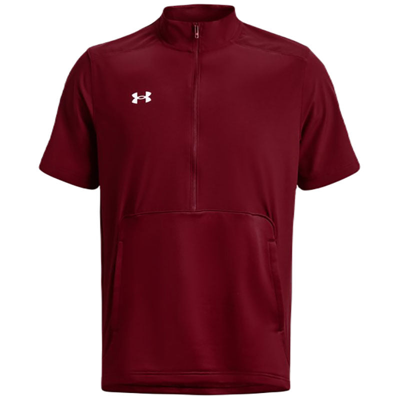 Under Armour Men's Cardinal/White Motivate 2.0 Short Sleeve - Ideal Promotional Tee
