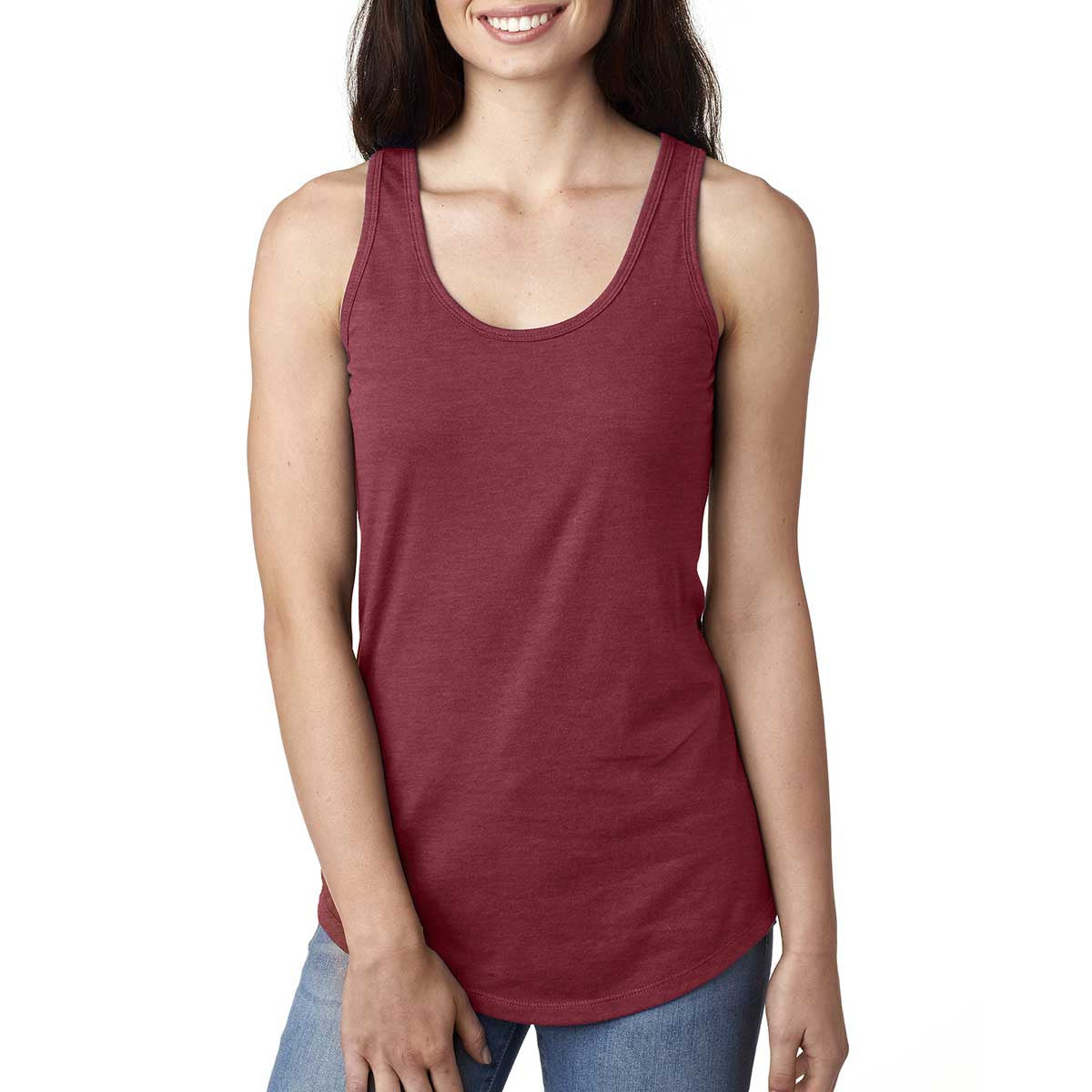Next Level Women's Stunning Scarlet Ideal Racerback Tank
