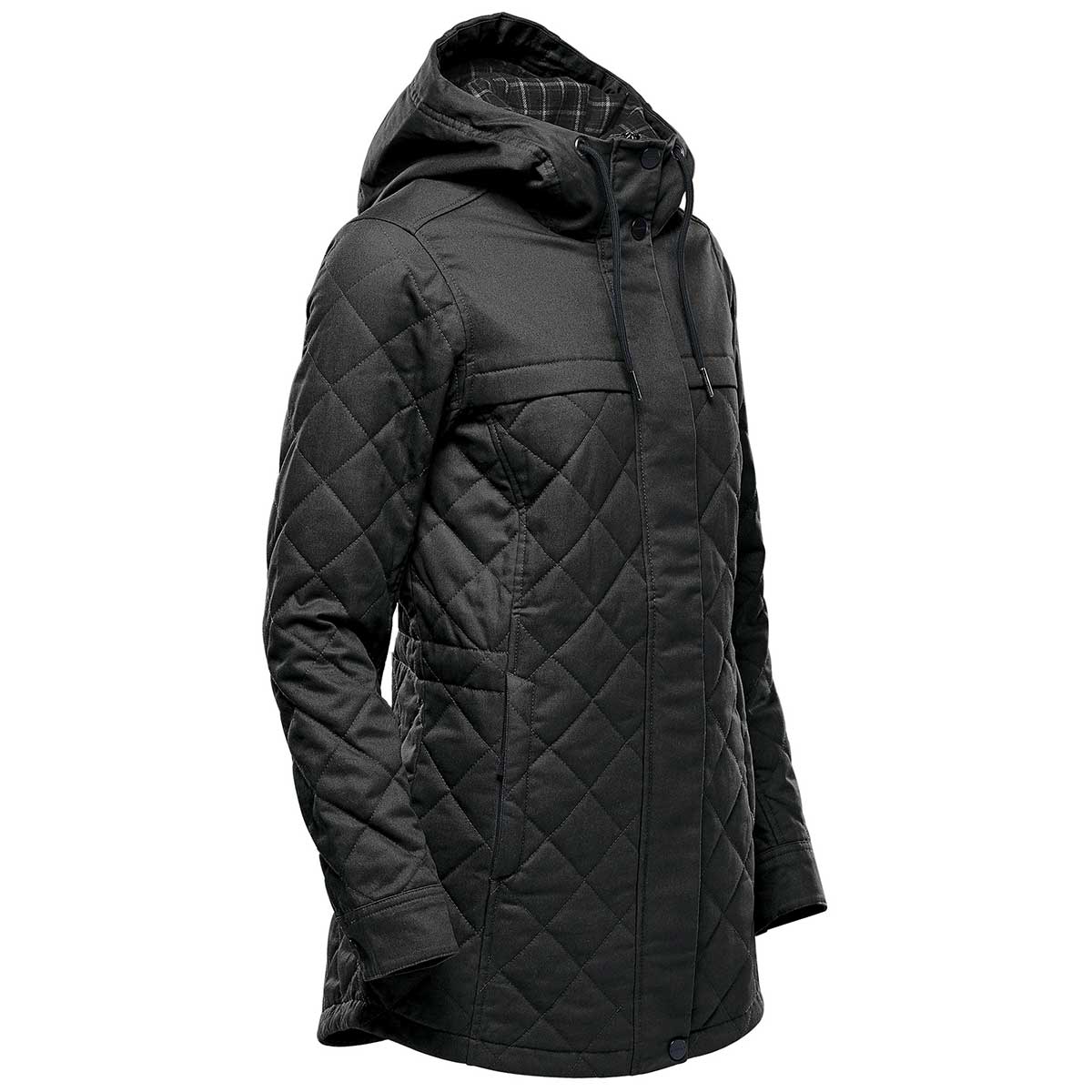 Stormtech Women's Graphite Bushwick Quilted Jacket - A Fashionable Cold-Weather Essential