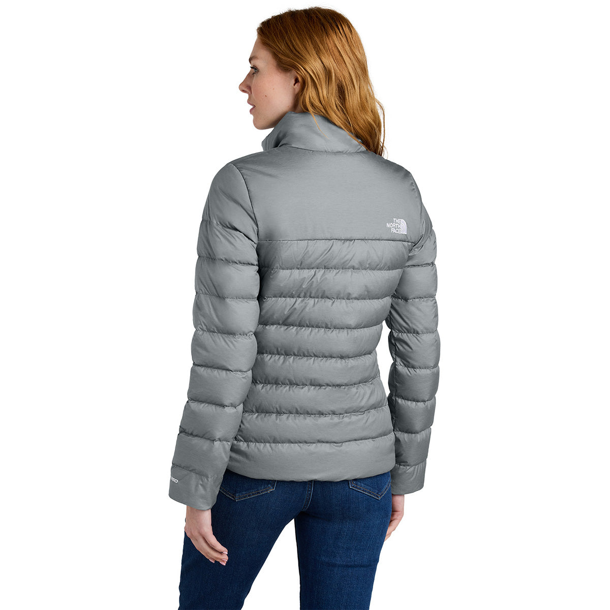 The North Face Women's Medium Grey Heather Down Hybrid Jacket: A Must-Have for Outdoor Enthusiasts