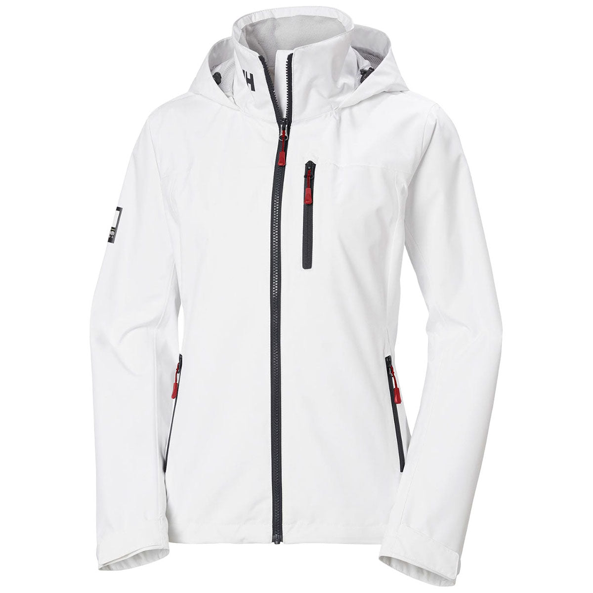 Helly Hansen Women's White Crew Hooded Jacket 2.0 - Your Ultimate Sailing Companion