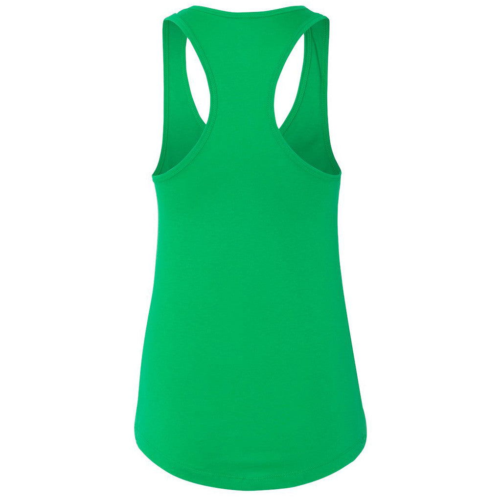 Next Level Women's Stunning Kelly Green Ideal Racerback Tank