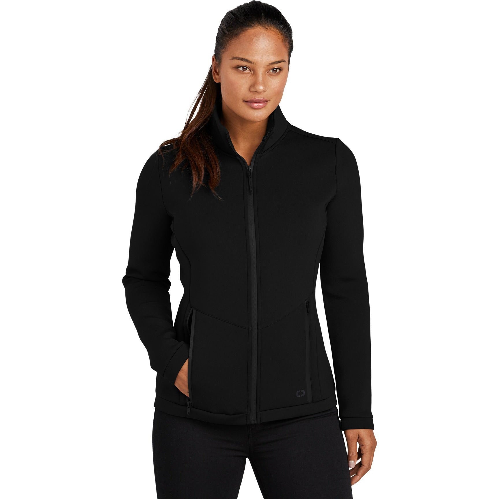 Hurry! OGIO Ladies Axis Bonded Jacket on Closeout Sale