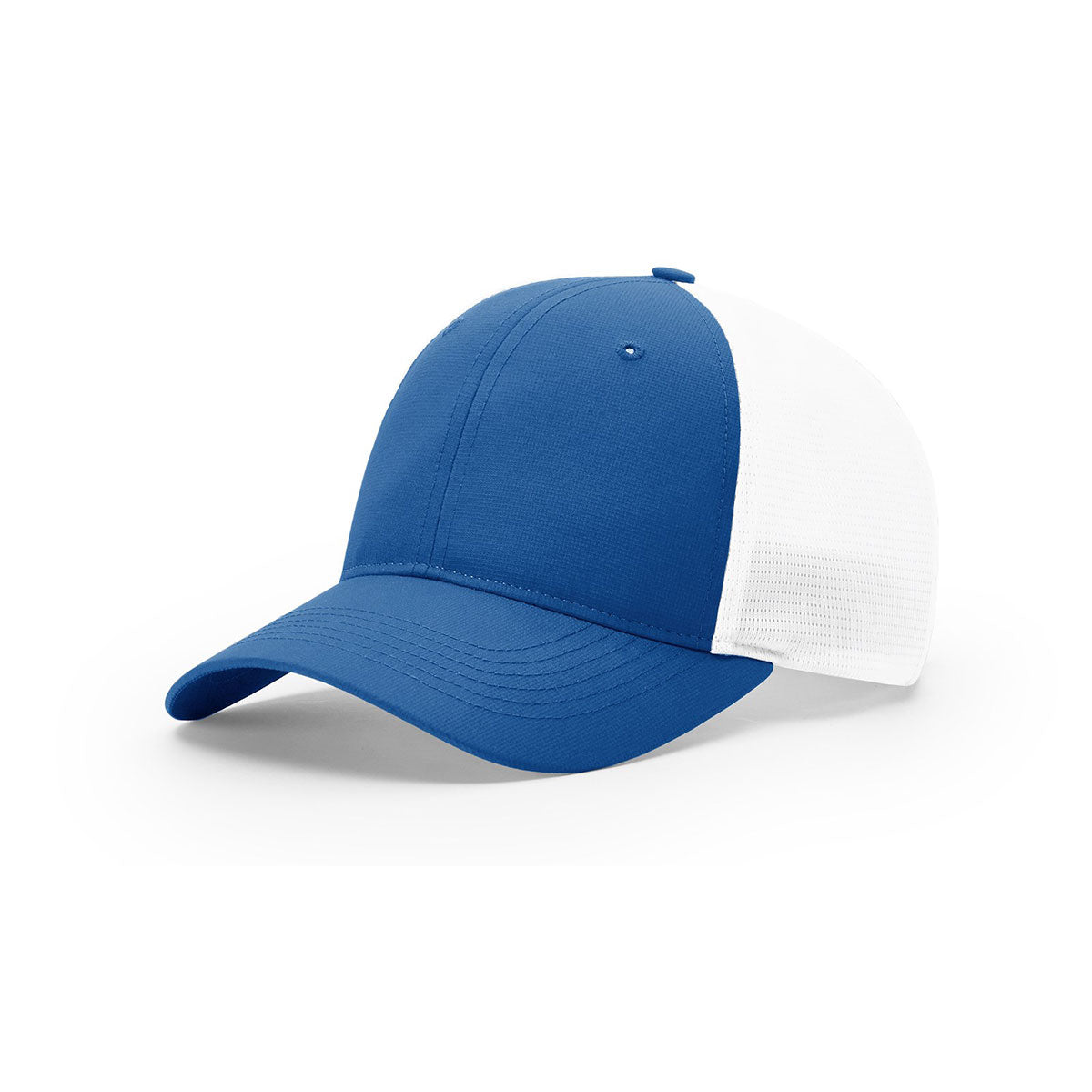 Richardson Royal/White Active Lifestyle Tech Mesh Cap: Customizable for Your Brand