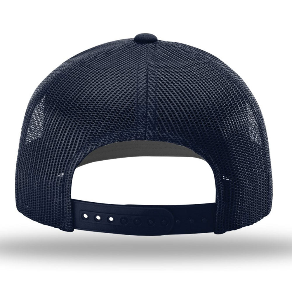Richardson Navy Eco-Friendly Recycled Trucker Cap - A Customizable Style Statement