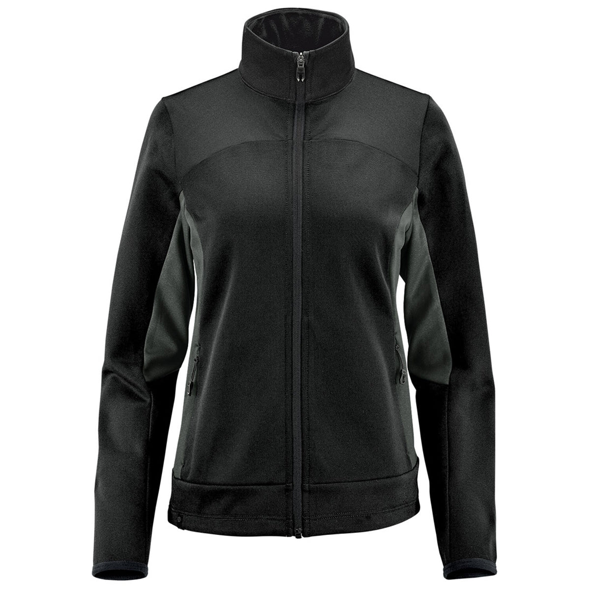 Stormtech Women's Black/Graphite Appaloosa Stylish Knit Jacket - Your Cool-Day Essential