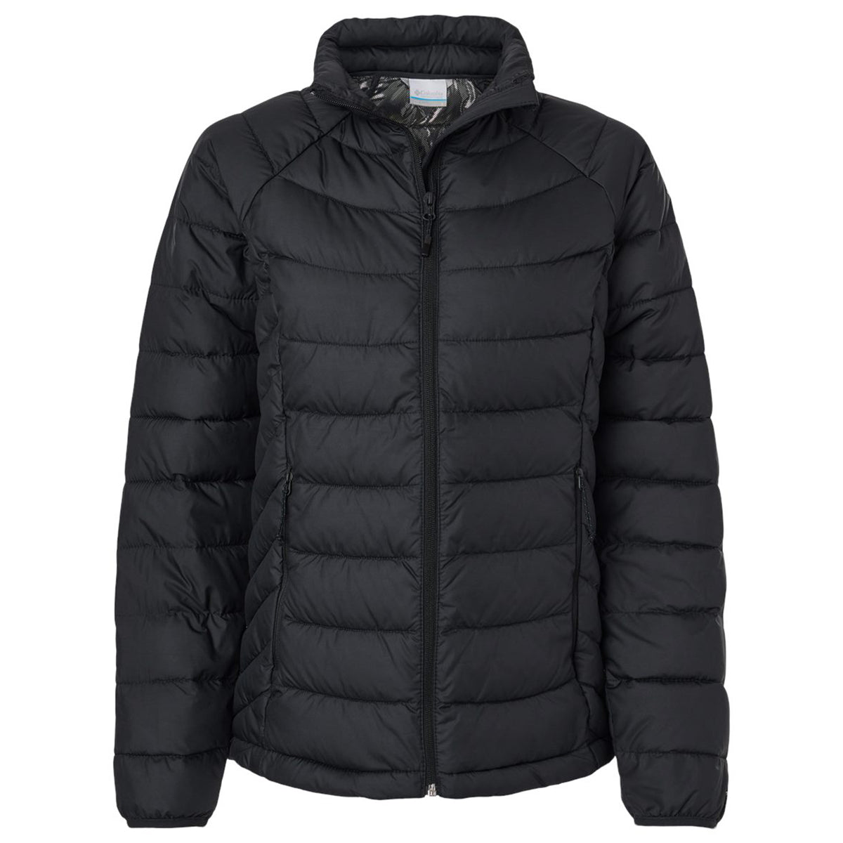Columbia Women's Stunning Black Powder Lite Fill Zip Jacket