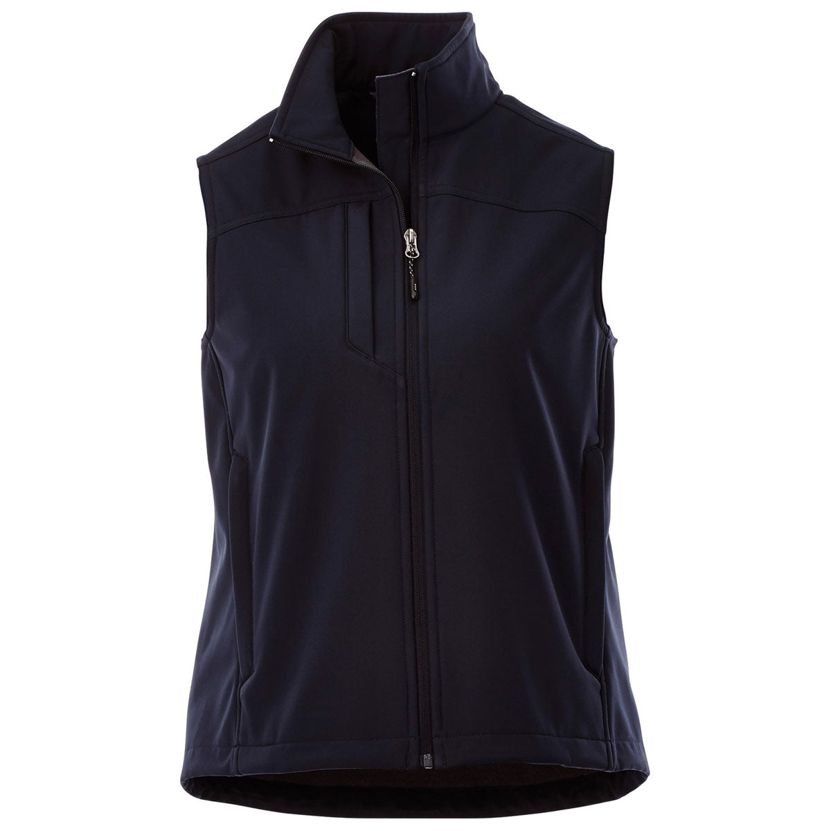 Elevate Women's Navy Stinson Softshell Vest - The Perfect Gift for Employees